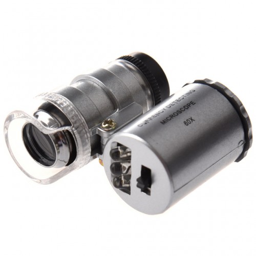 THGS Pocket Mini 60x LED Microscopio De Bolsillo Lupa Del Joyero De La Lupa Lupa Ajustable.jpg 640x640 500×500